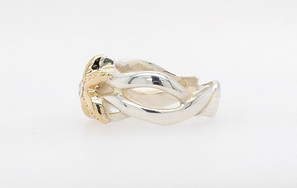 Starfish Diamond Ring SS 9Y