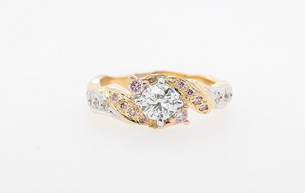 Engagement Ring 0.50ct with Argyle Pink Diamonds