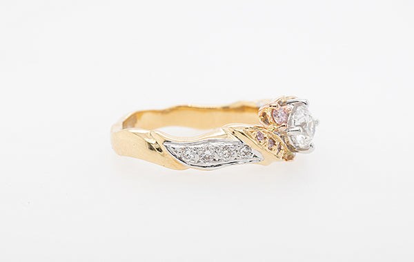 Engagement Ring 0.50ct with Argyle Pink Diamonds