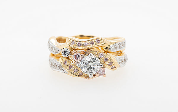 Engagement Ring 0.50ct with Argyle Pink Diamonds