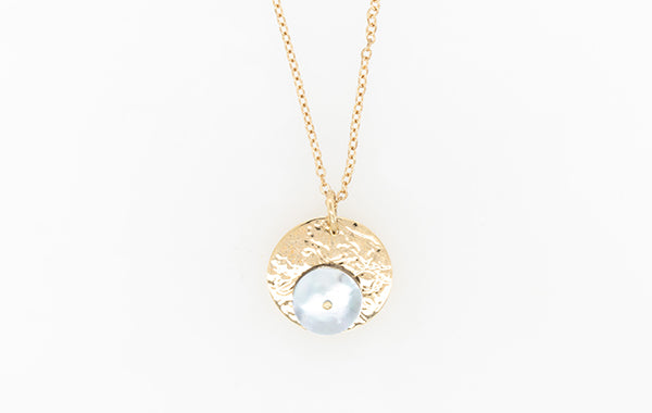 Mabe Mini Embossed Circles Pendant