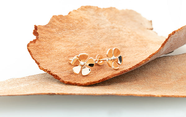 Geraldton Wax Stud Earrings