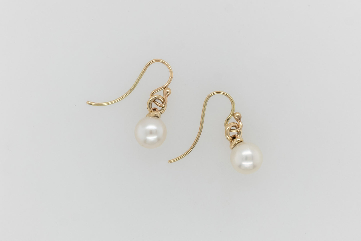 Pearl White Drop Earrings