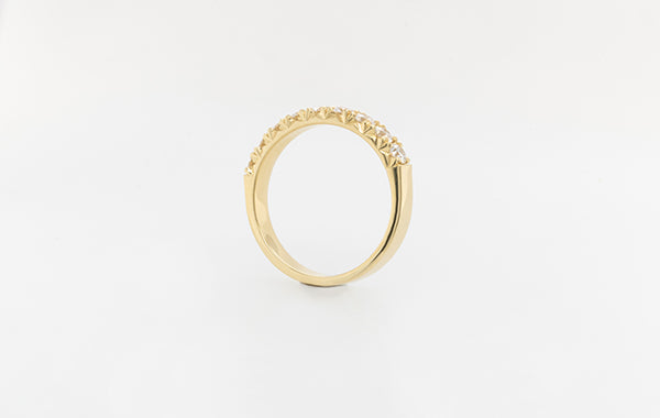 Wedding Ring Diamond Fishtail-Set