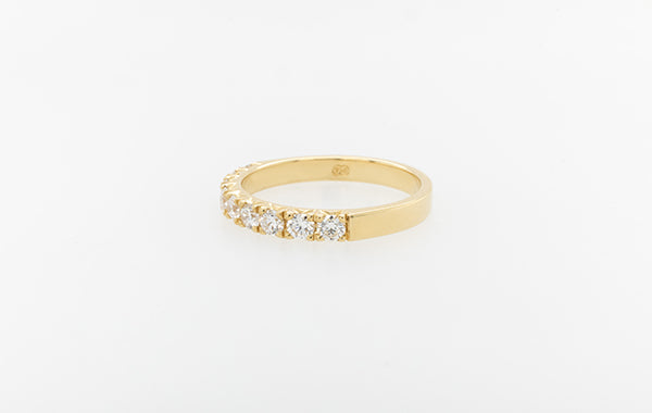 Wedding Ring Diamond Fishtail-Set