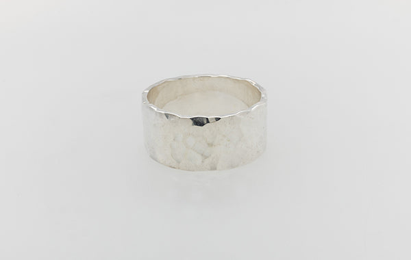 Wedding Ring Hammered Design