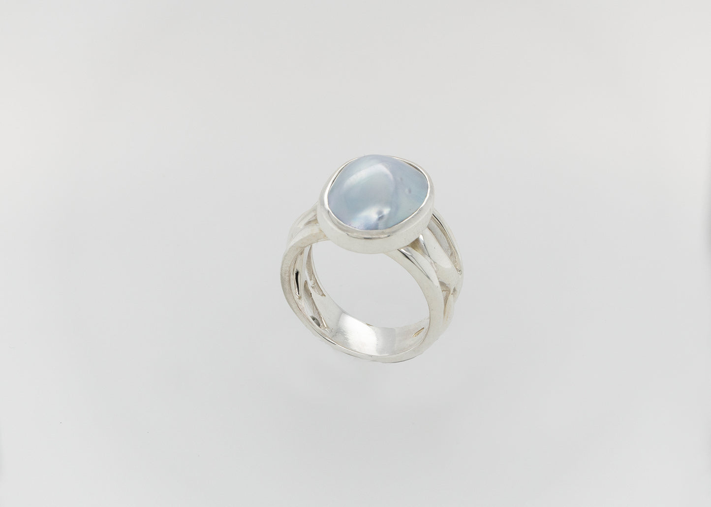 Sterling Silver Abrolhos Island Mabe Ring