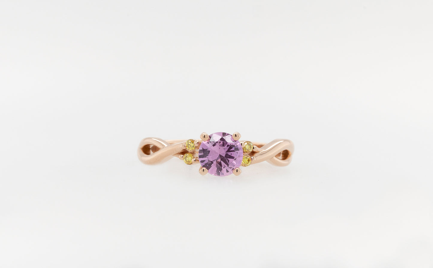 Sapphire & Diamond Engagement Ring