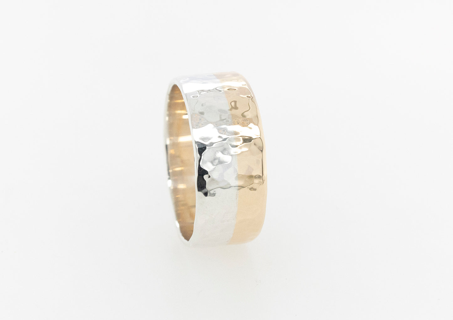 Two-Tone Beaten Look Wedder
