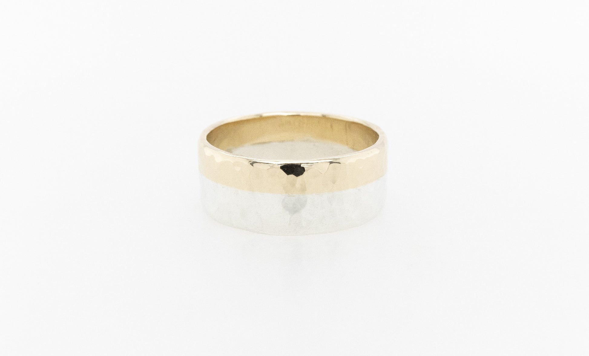 Two-Tone Beaten Look Wedder