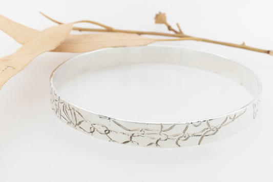 Bangle Embossed 7.56mm SS