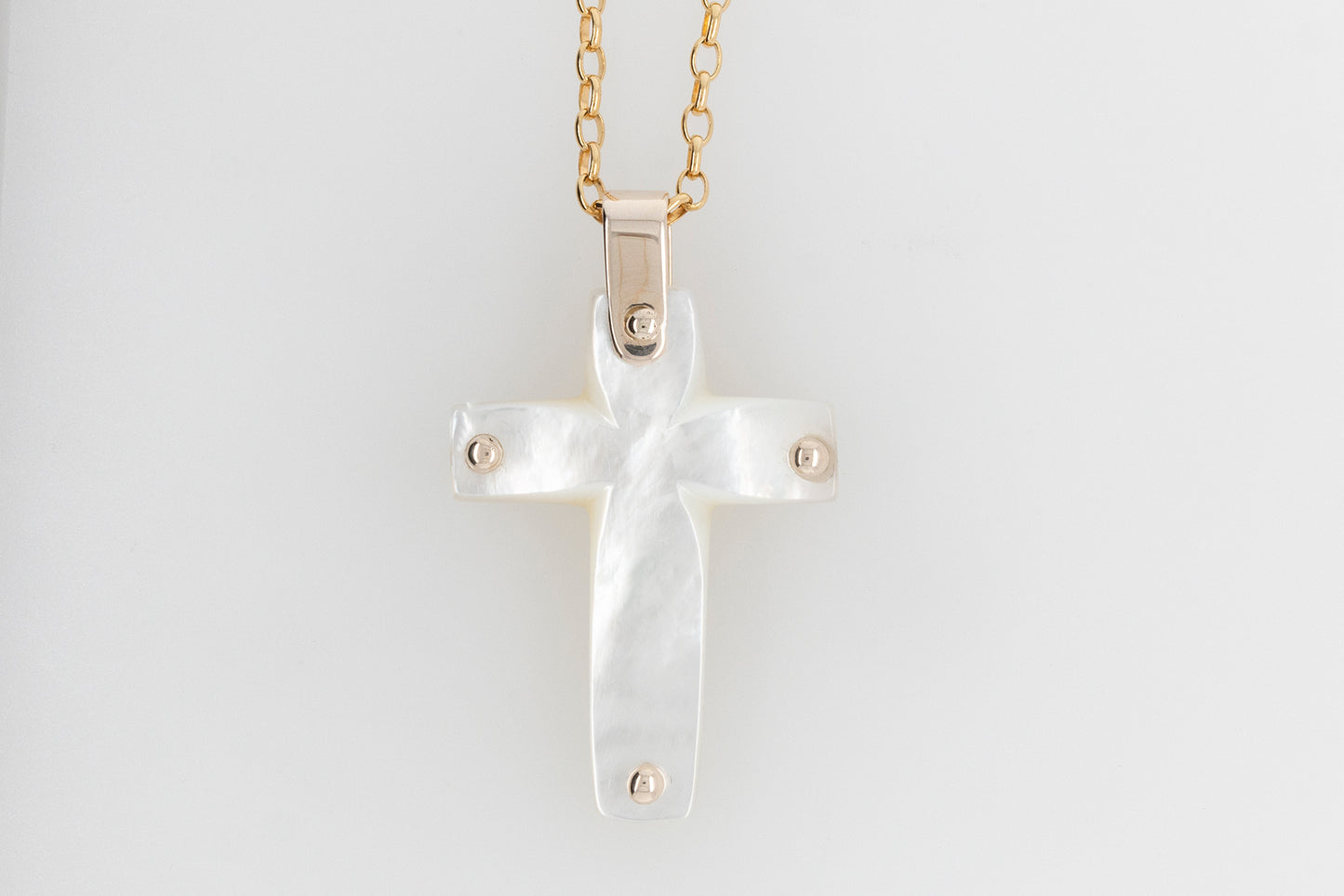 Cross Mother of Pearl Large