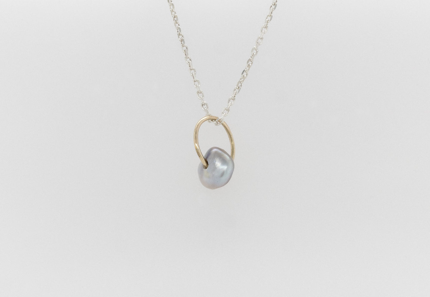 Keshi Ring Pendant 2