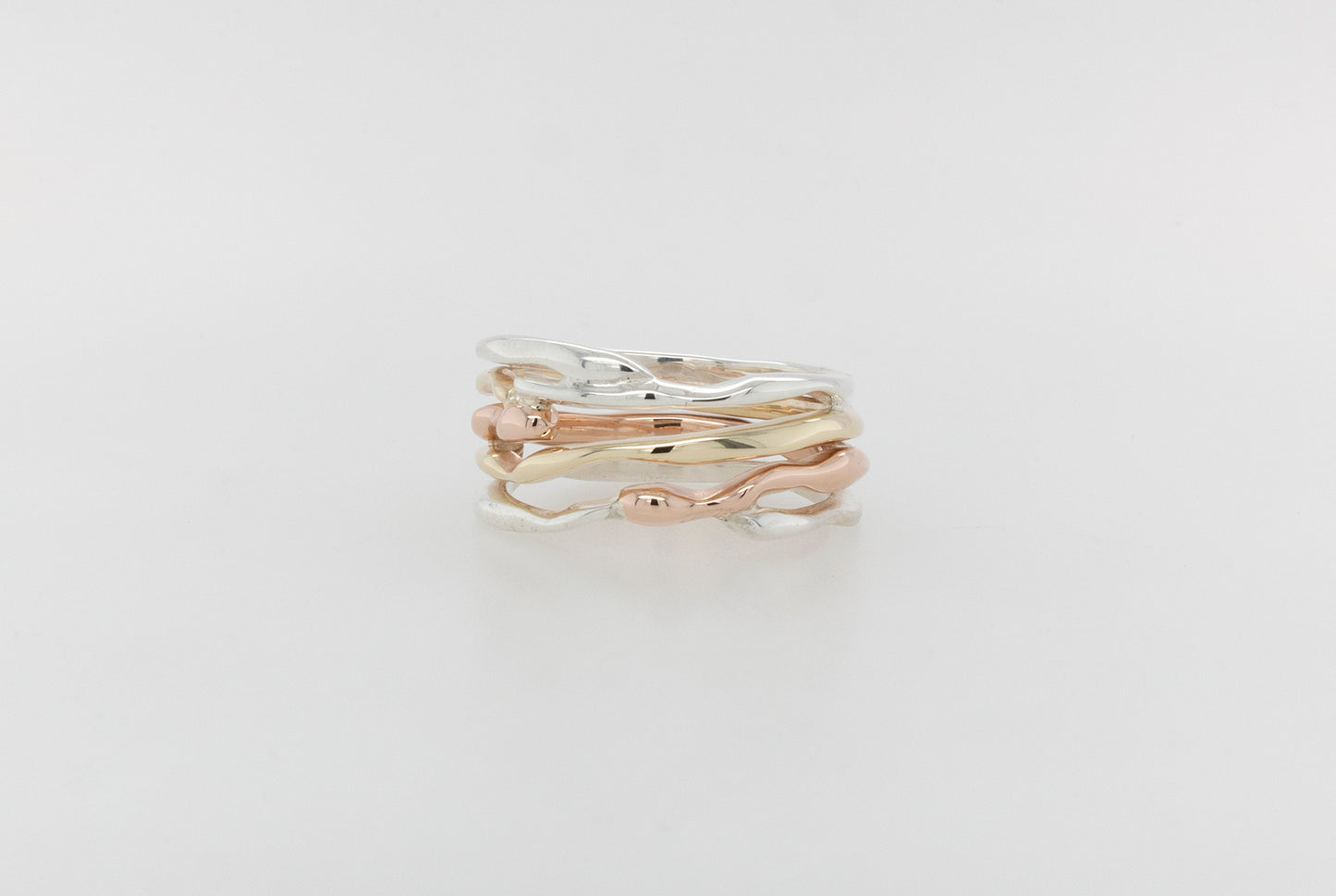 Seaweed Ring Three-Tone