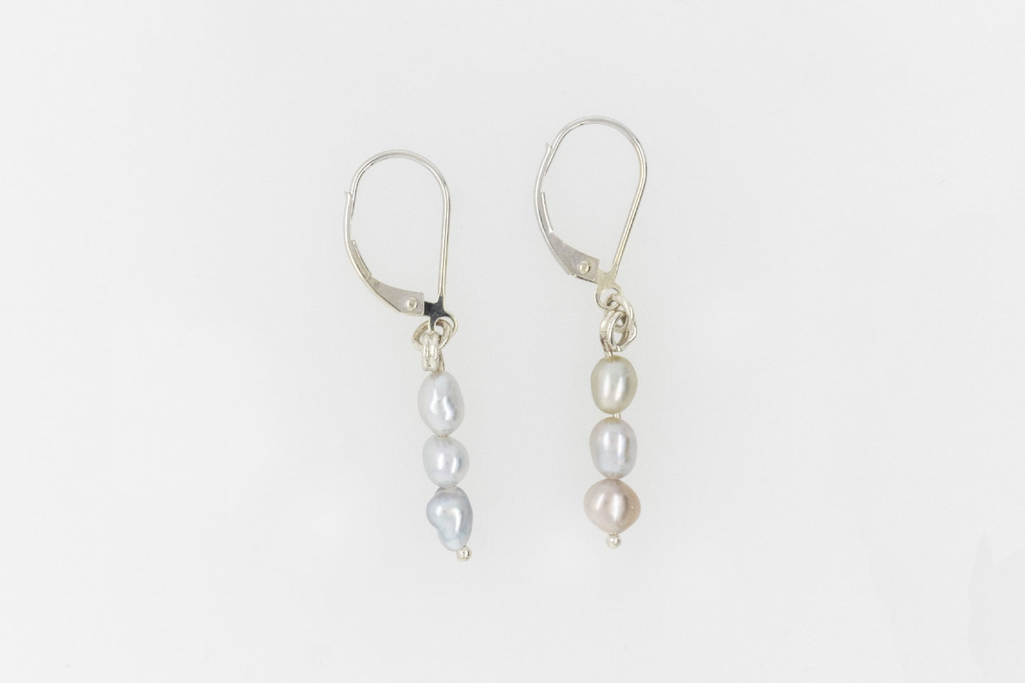 Triple Keshi Earrings 3