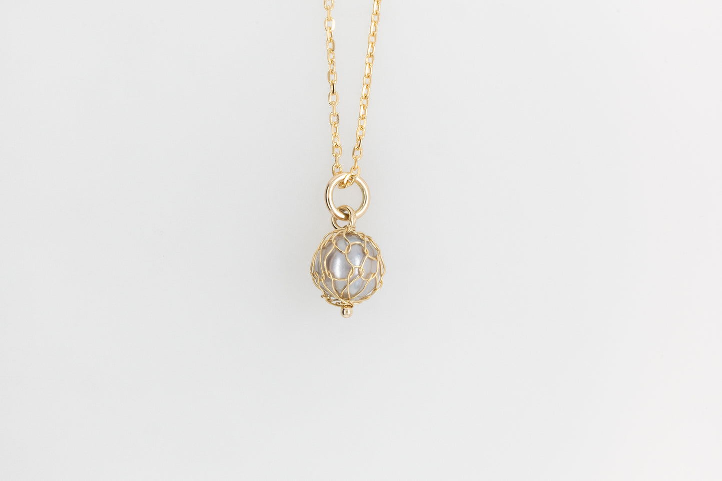 Pearl Knit Pendant