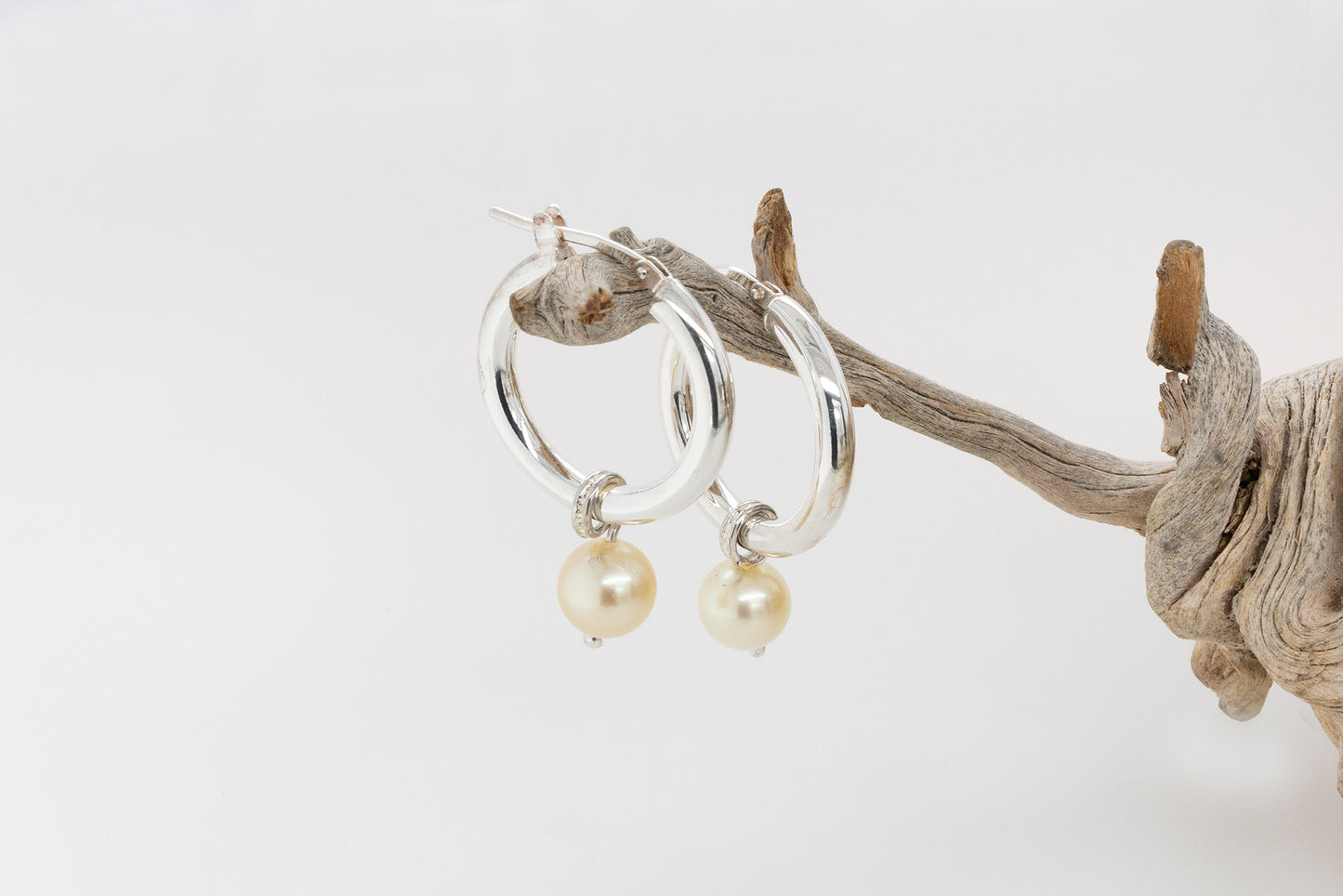Pearl Hoops