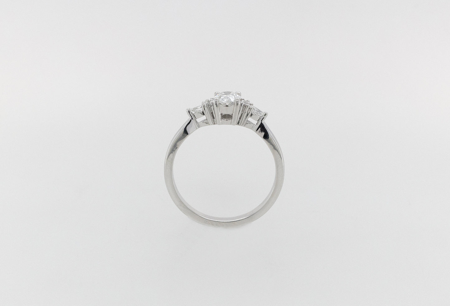 Oval & Pear Engagement Ring