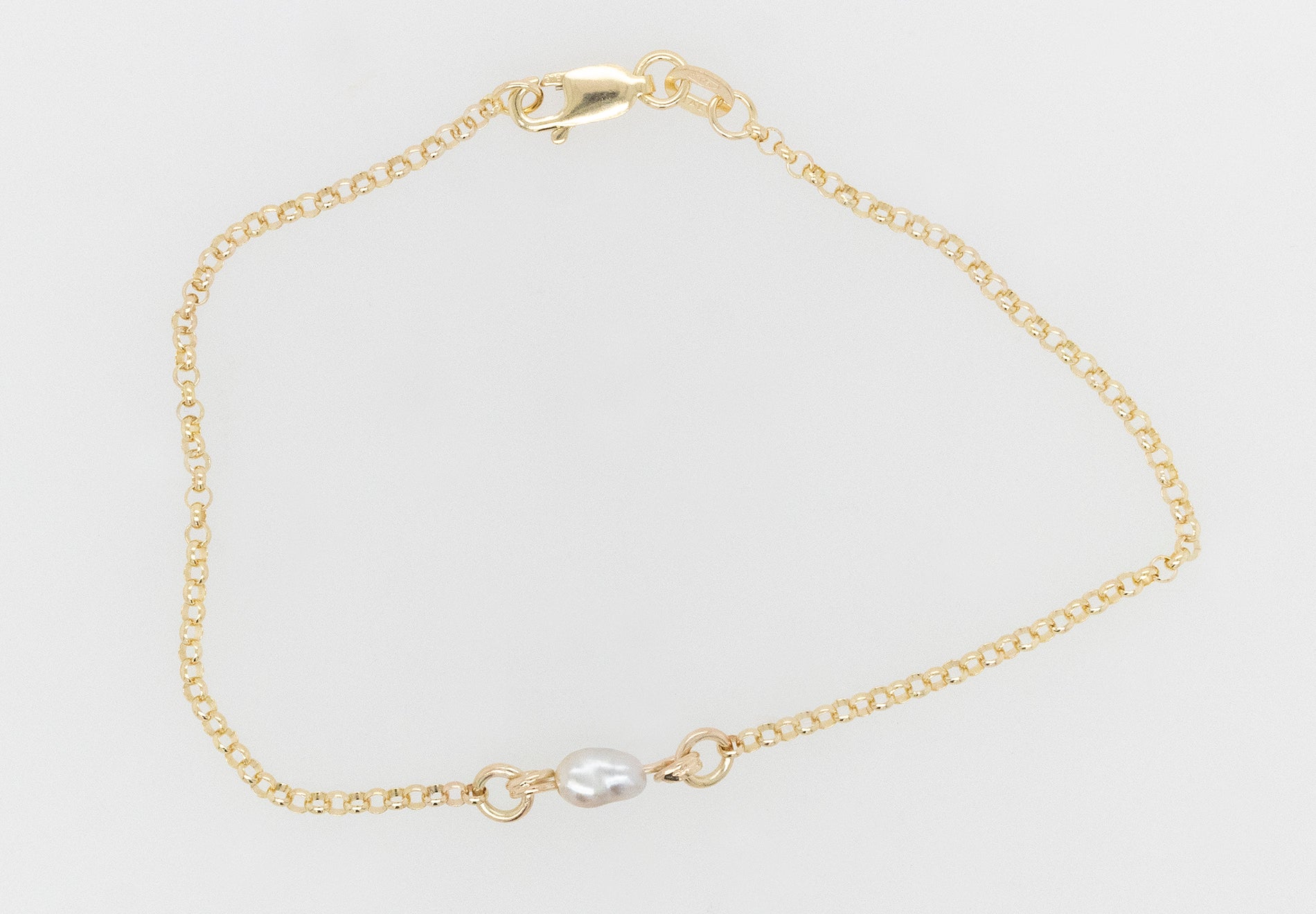 Keshi Pearl Bracelet