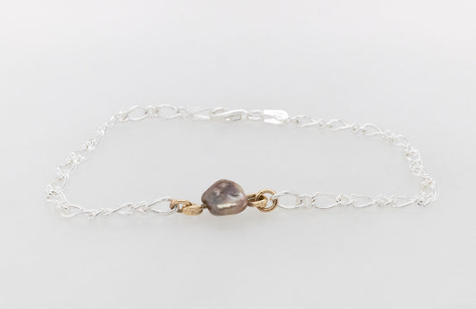 Keshi Pearl Belcher Bracelet