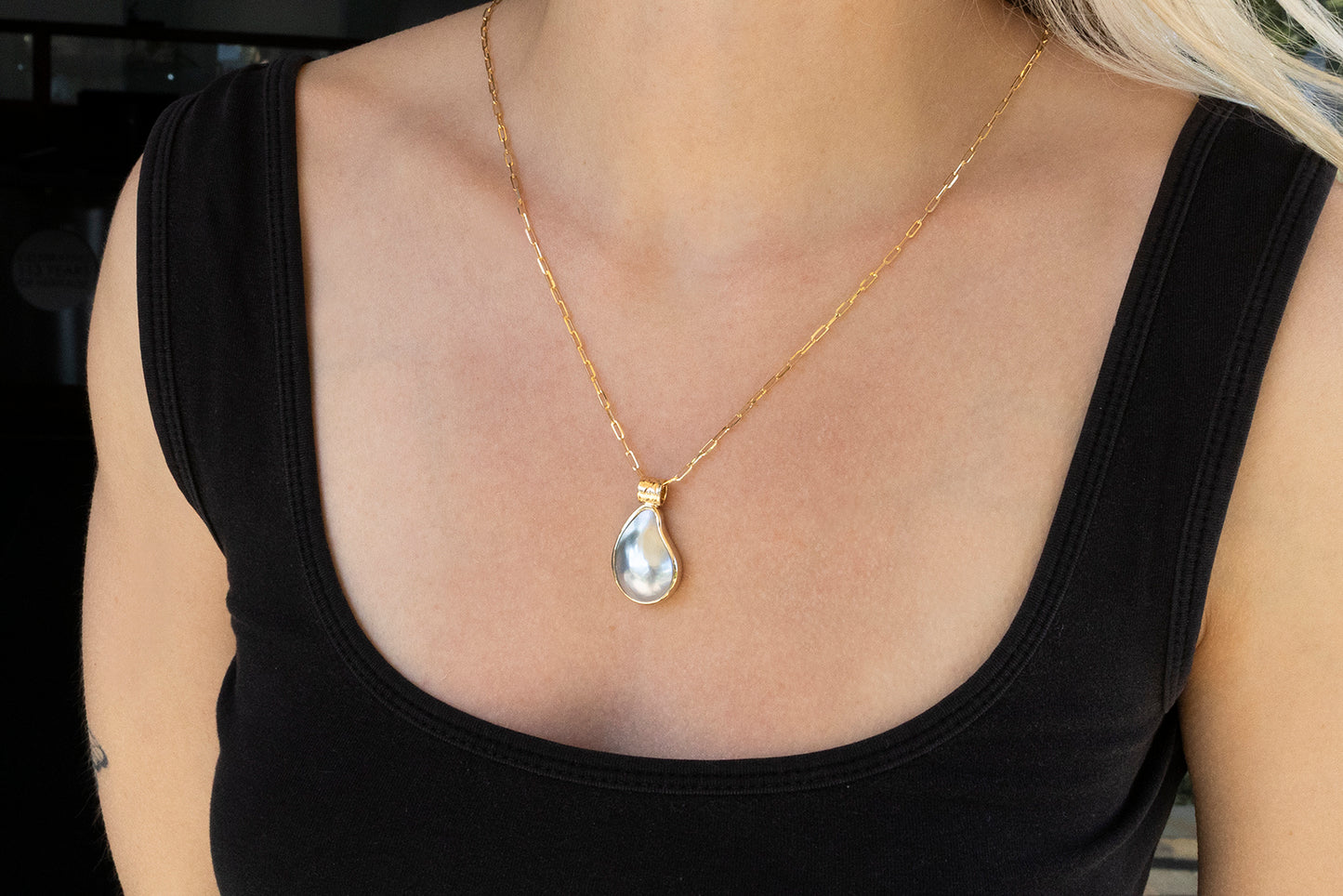 Abrolhos Pearl Mabe Pendant