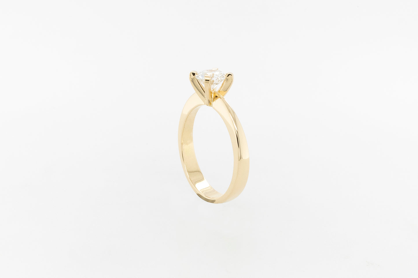 0.78ct Diamond Solitaire Engagement Ring