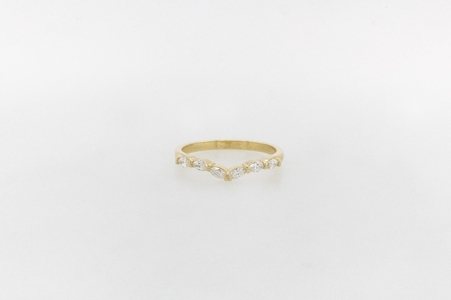 Marquise Diamond Wedding Ring