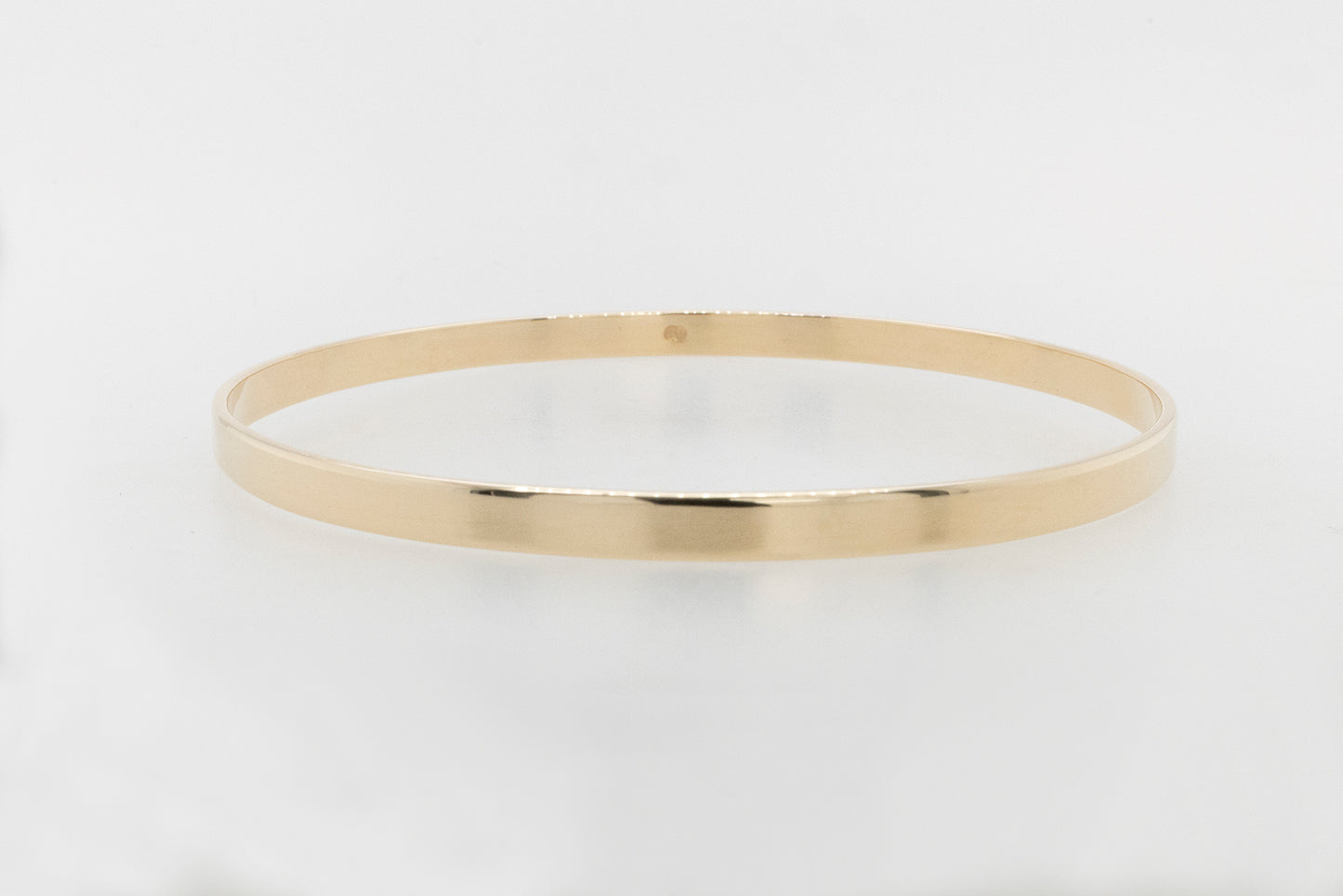 Solid Yellow Flat Bangle