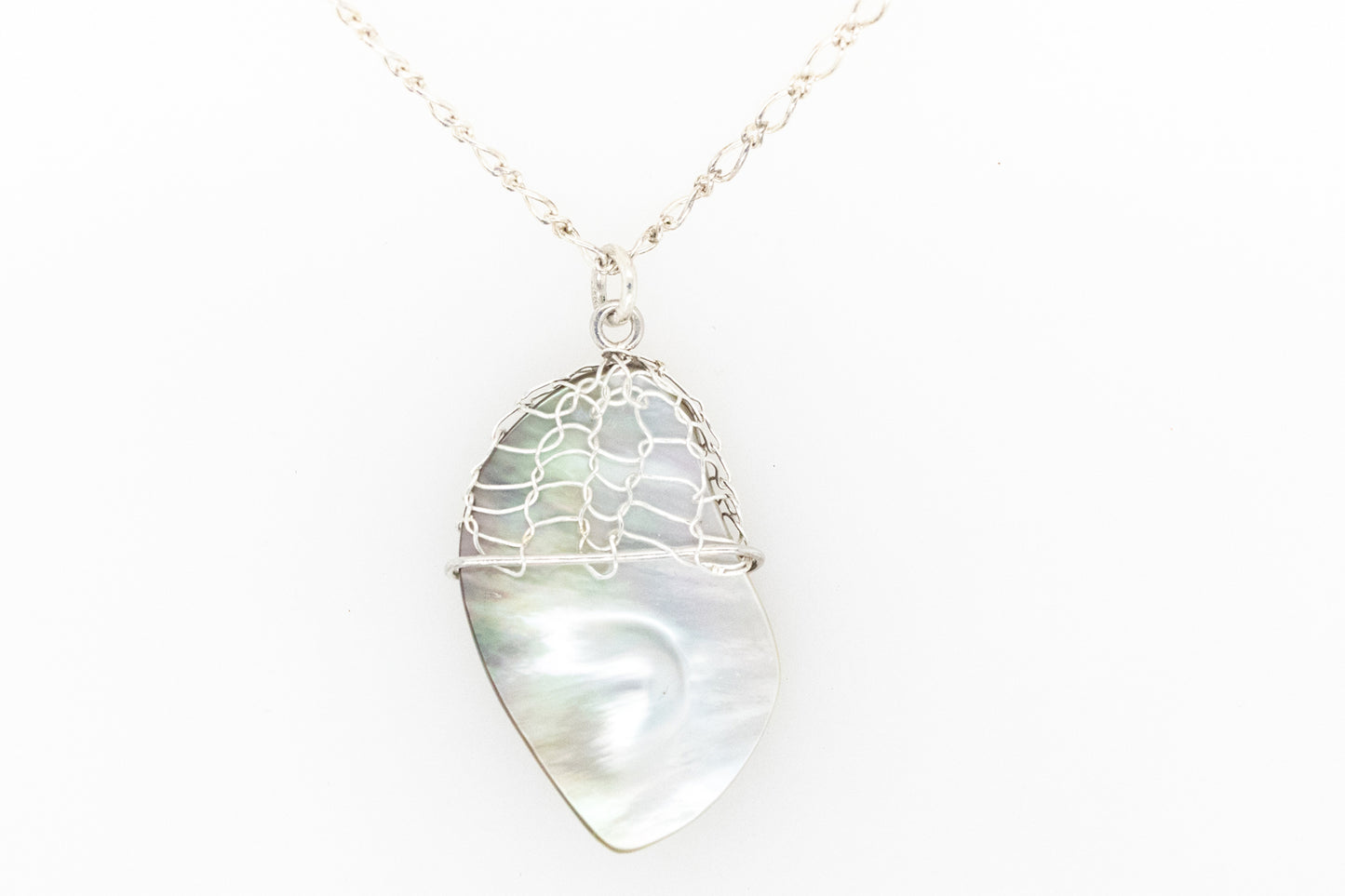French Knitted Abrolhos Island Mabe Pearl Pendant