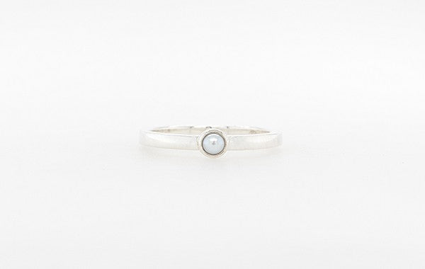 Seed Pearl Stacker Ring