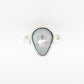SS Mabe Pear Shape Ring