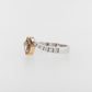 Engagement Ring with Marquise Champagne V