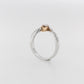 Engagement Ring with Marquise Champagne V