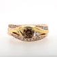 Champagne 0.60ct Diamond Ring