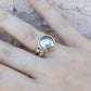 Mabe Pearl Ring Textured Bezel 9WR