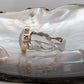 Mabe Pearl Ring Textured Bezel 9WR