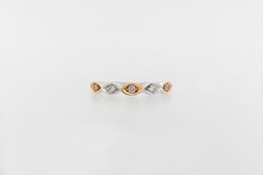 Desert Rose Wedding Ring 