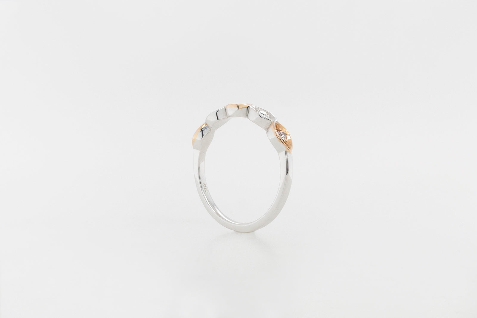 Desert Rose Wedding Ring 