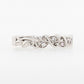 Filigree Pink Diamond Wedding Ring 18W