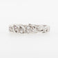 Filigree Pink Diamond Wedding Ring 18W