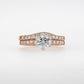 Wedding Ring Contour Diamond 18R