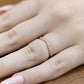 Wedding Ring Contour Diamonds 