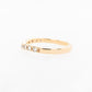 Wedding Ring Contour Diamonds