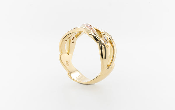 Pink Diamond Ring 18YR