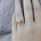 Pink Diamond Ring 0.10ct 7PR Cert 18YR