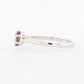 Engagement Ring Pink Tourmaline 0.82ct