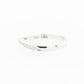 Wedding Ring Pave Millgrain Diamond 18W