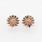 Everlasting Earrings Pink Sapphires 9R Titanium 