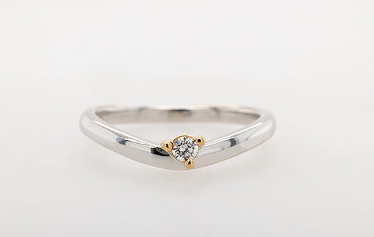 Wedding Ring Diamond 9W & 18R