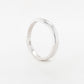 Wedding Ring Curved Diamond 18W 2